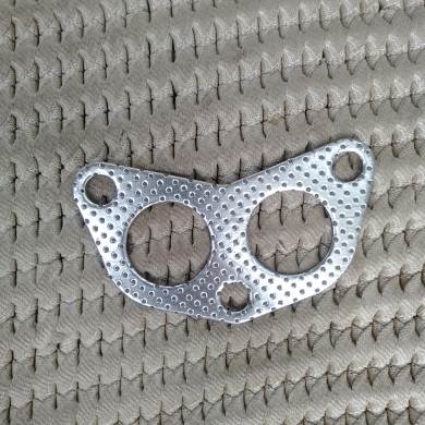 福田宗申金马隆鑫先锋800四缸462/465排气管接口垫双口垫消音器垫