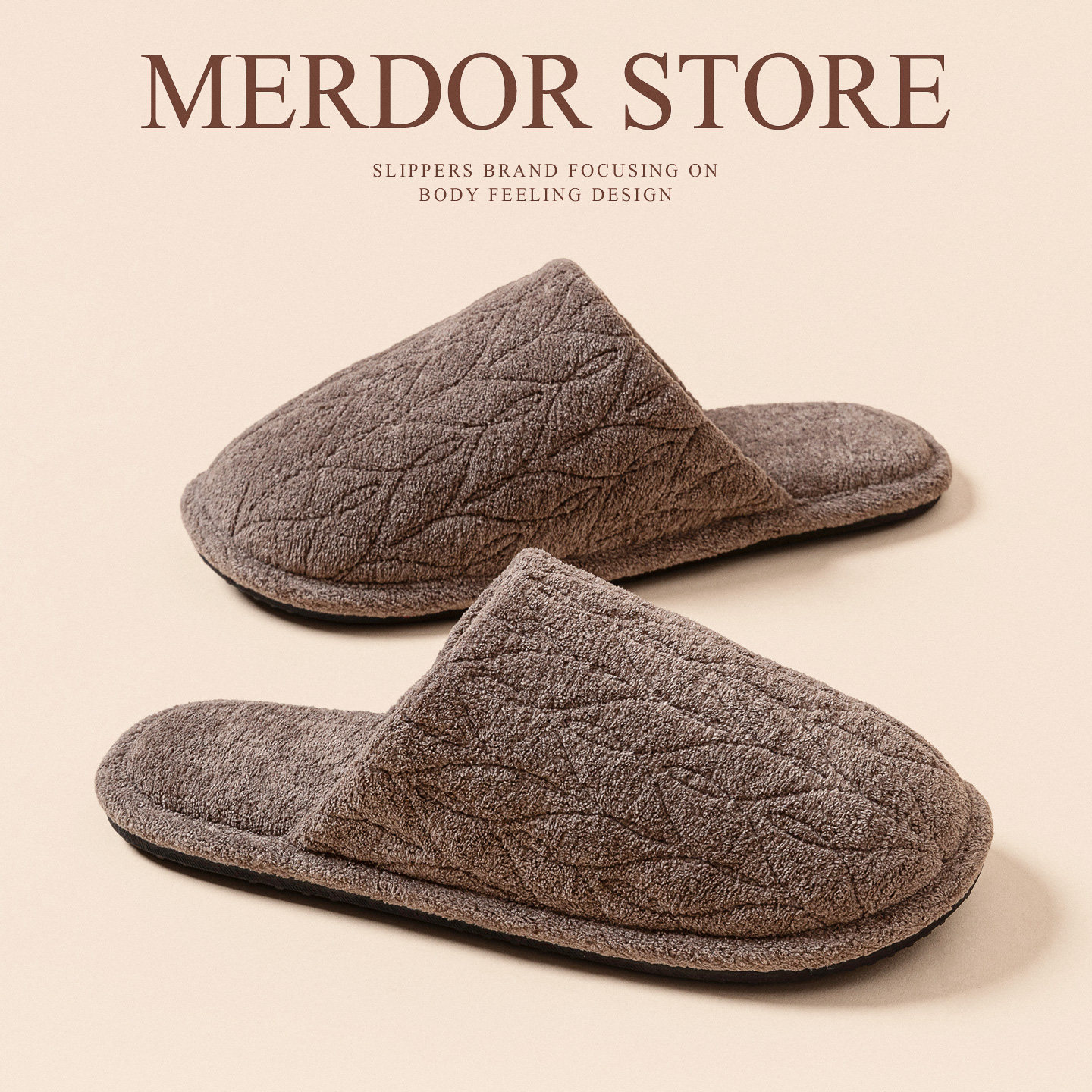 男士棉拖鞋男秋冬季室内家居防滑软底情侣家用保暖地板毛绒拖鞋女