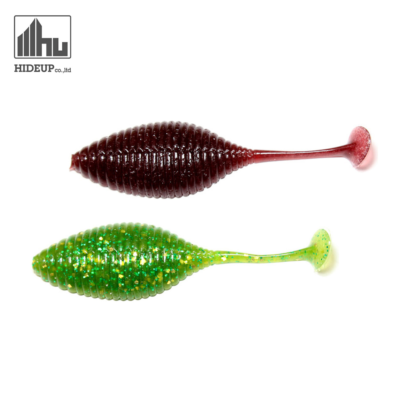 HIDEUP错位T尾扁鱼软饵猪皮虫STAGGER WIDE黑坑野钓鲈鱼路亚假饵,户外/登山/野营/旅行用品,路亚饵,淘宝优惠券,粉丝福利购,淘宝优惠卷