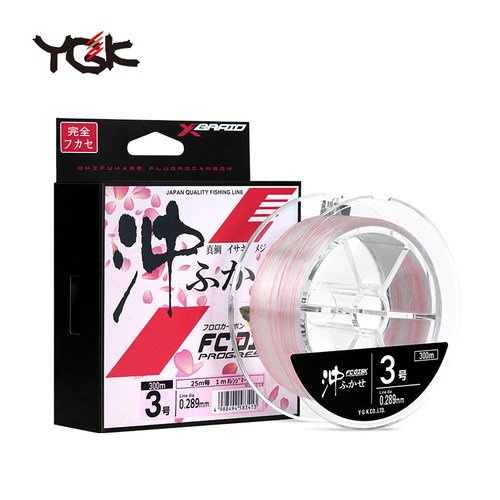 日本YGK碳线钓鱼线碳素线橙标