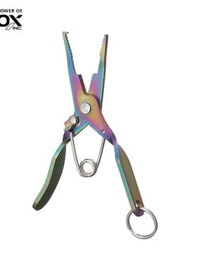 PROX微型尖嘴钳钛PX164T多功能路亚钳防生锈微摘取钩器剪pe线钓鱼