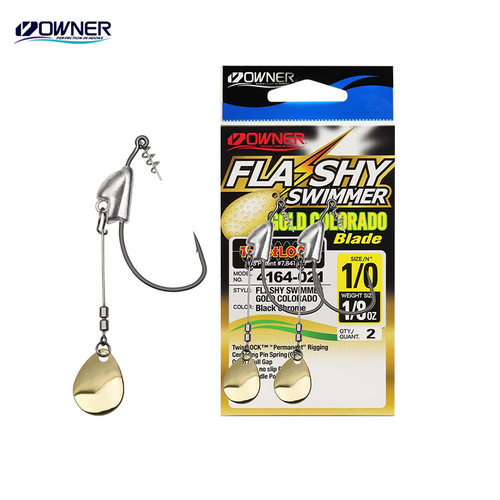 日本欧纳旋转亮片钩鱼钩配重