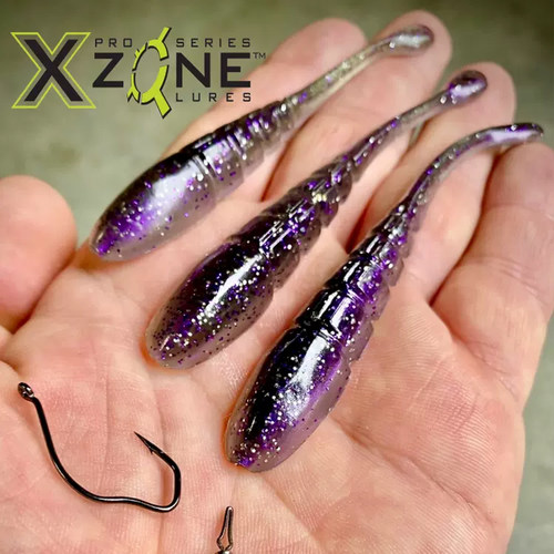 XZone路亚软饵浆尾虫