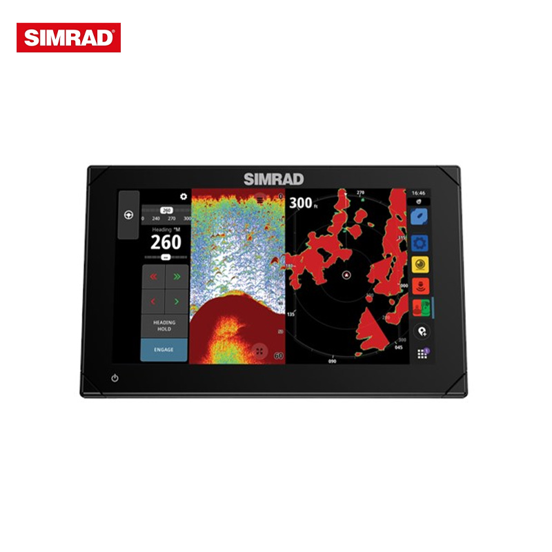 SIMRAD西姆 NSX3009多功能导航声纳9寸雷达系统中文探鱼器冰钓