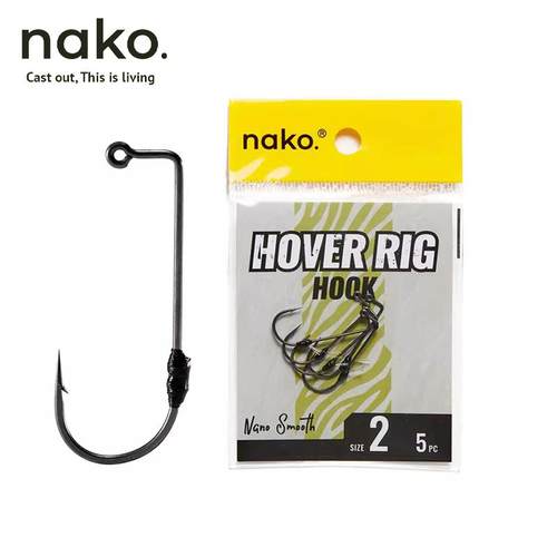 NAKO高碳钢直角钩路亚鱼钩