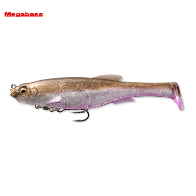 日本进口Megabass带钩路亚大软饵