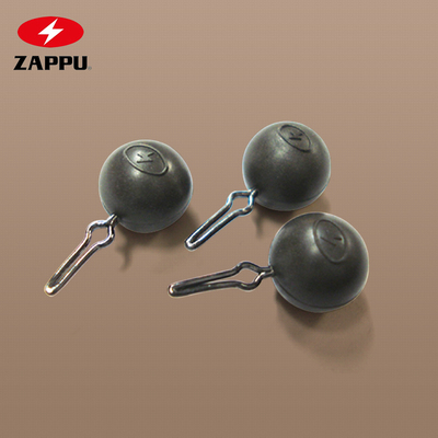 日本ZAPPU路亚圆形铅坠钨钢坠