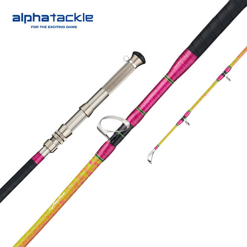 ALPHATACKLE实心玻璃纤维竿
