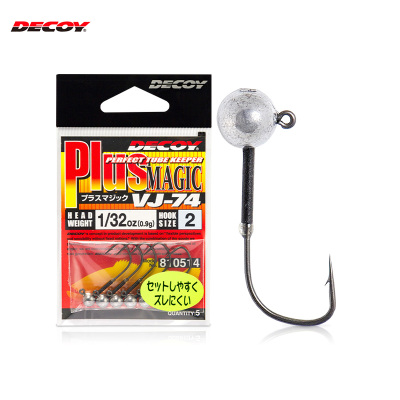 日本进口DECOY胜一软饵铅头钩
