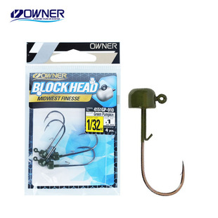 日本OWNER欧娜内德铅头钩倒钓软饵黑坑野根钓路亚鲈鳜鱼锋利鱼钩