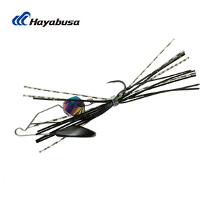 哈雅布萨HAYABUSA铅头钩FS240胡须佬JIG软虫野钓水面拖拉机路亚饵