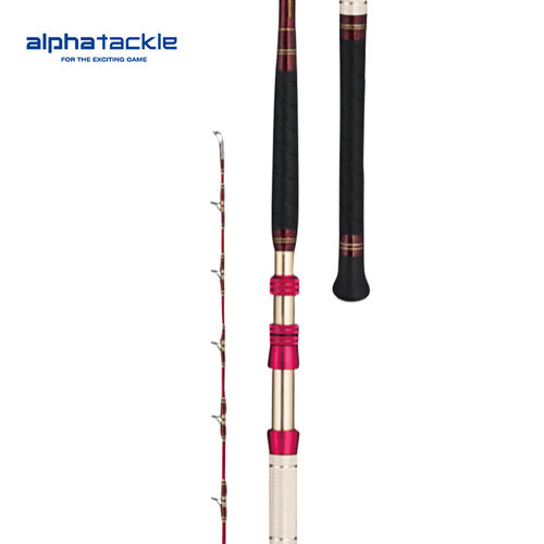 ALPHATACKLE海钓船竿慢摇日本