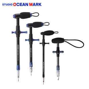 OM摘钩器HR不锈钢脱钩路亚多功能钓鱼取钩快速退钩深喉OCEAN MARK