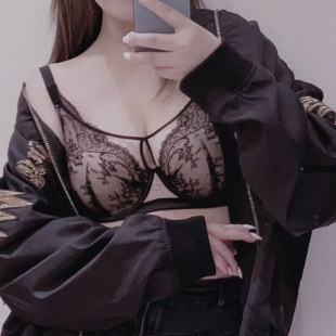 倾慕CD水晶超薄杯梧桐本色内衣大胸显小全罩面软钢圈文胸84228