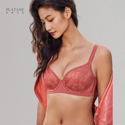 梧桐本色内衣翎悦超薄CDE杯文胸