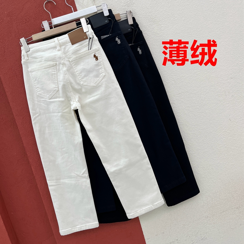 Q FASHION JEANS酷希莱50557 50556 50558牛仔裤女加绒烟管直筒裤