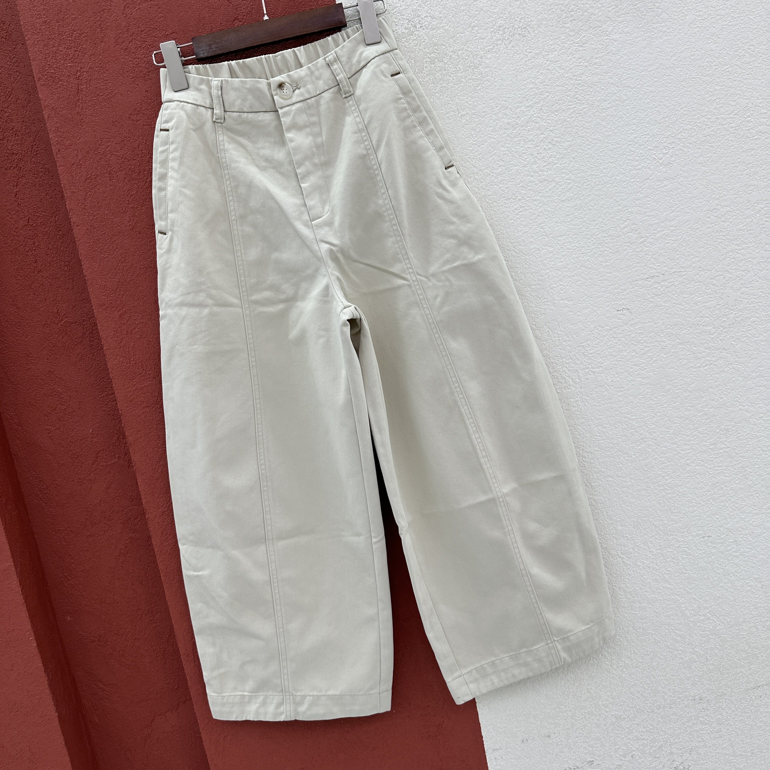 2026秋款Q FASHION JEANS酷希莱9765显瘦弯刀牛仔裤女九分色布裤