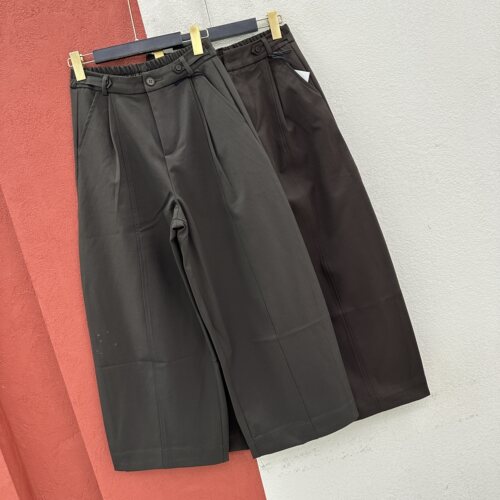 2026秋款JEANS七彩女孩9965休闲裤女显瘦直筒裤压线半松紧职业裤
