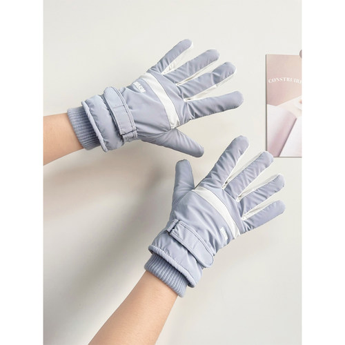 防寒骑行摩托车棉手套bubu触屏