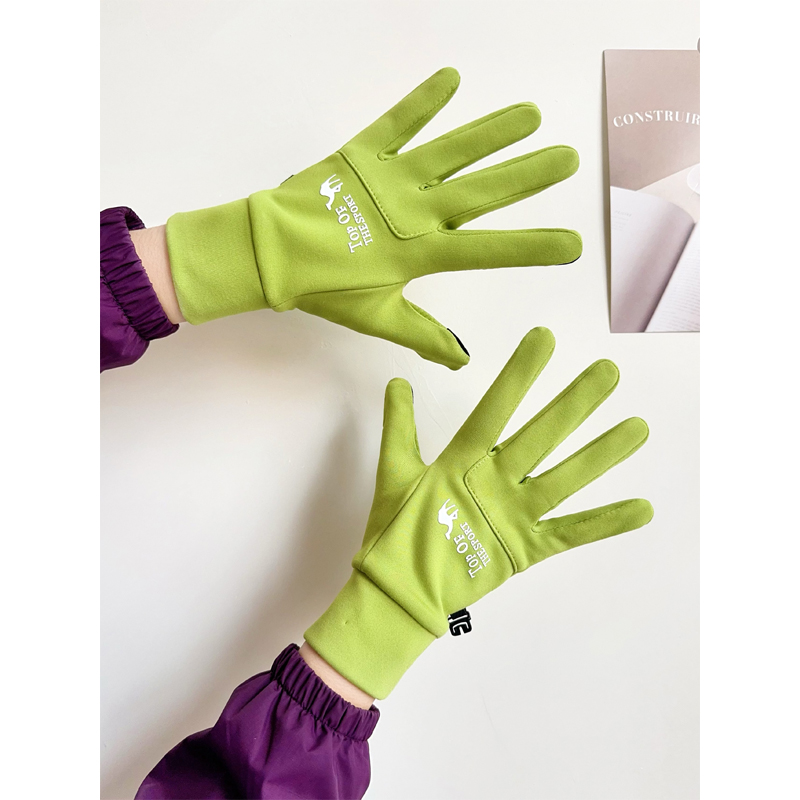 韩版电动车户外春秋骑行手套bubu