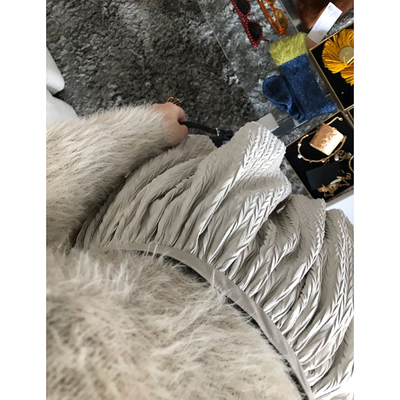 秋冬装can百褶显瘦复古时尚
