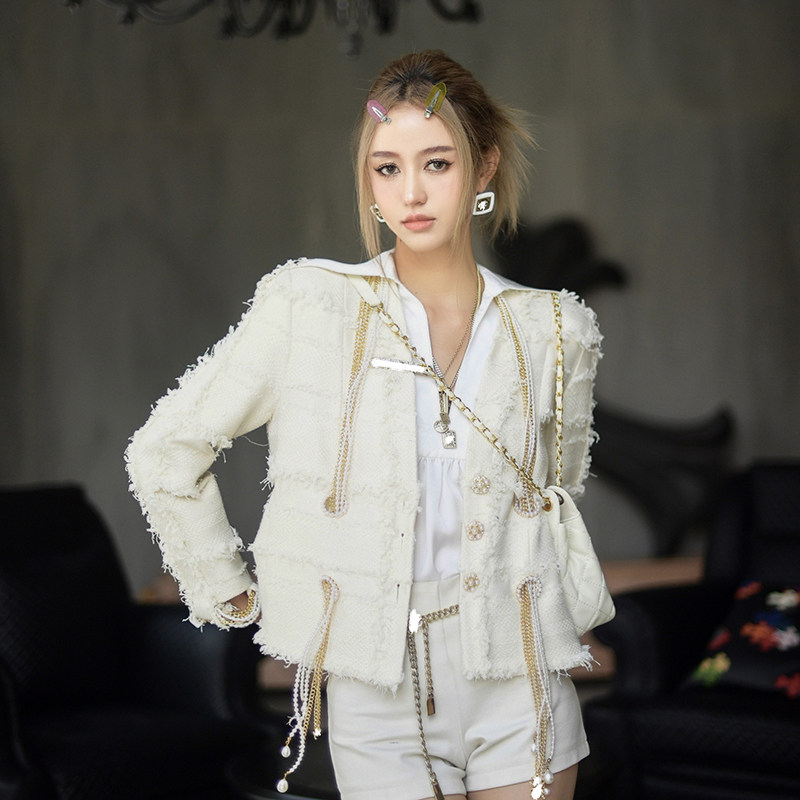 FOREVERCAN 高奢主义 -2022秋季新款匠人打造珍珠腰链贵族套装女,女装/女士精品,时尚套装,淘宝优惠券,粉丝福利购,淘宝优惠卷