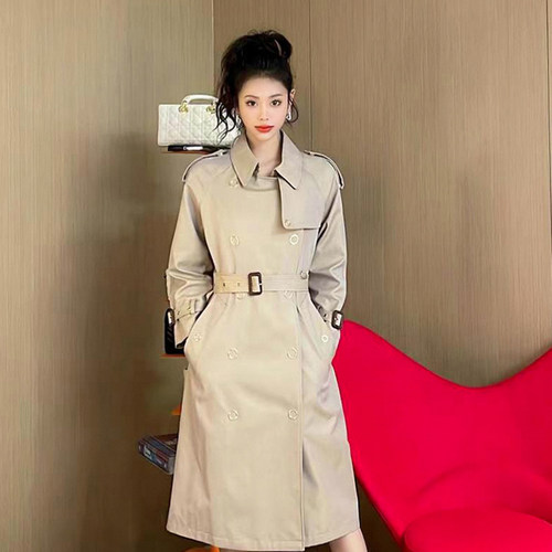 forevercan-彩蛋卡其色风衣