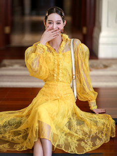 新款 两件套装 气质蕾丝上衣 休闲时尚 女洋气时髦 半裙 CAN夏季