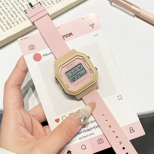 电子手表女款学生女初高中女生女式高中生高颜值电子表数字显示