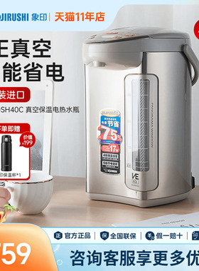 象印电热水壶原装进口VE真空家用大容量开水壶烧水壶DSH40C 4L