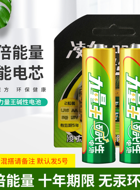 凌力电池5号7号儿童玩具遥控器碱性干力量王1.5V话筒鼠标聚能电芯