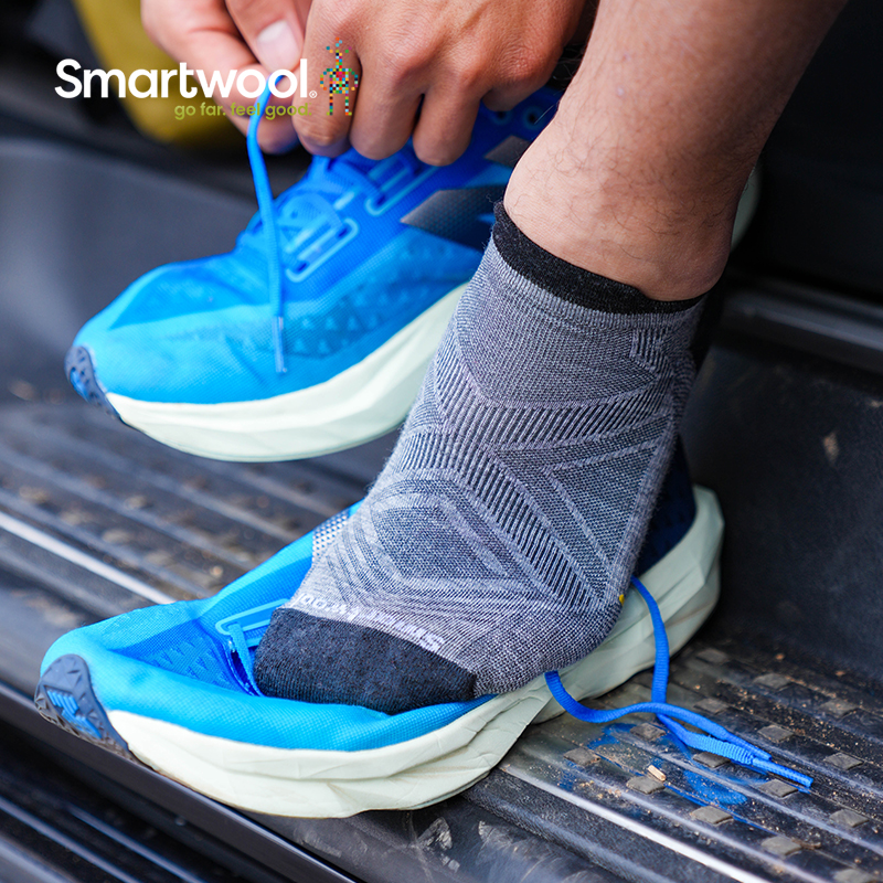 Smartwool美利奴羊毛袜男女款春夏短袜专业跑步运动袜船袜耐磨