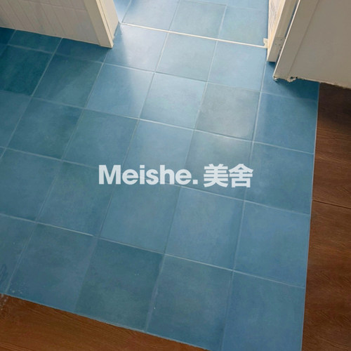 美舍油墨蓝地砖厨卫渐变色瓷砖