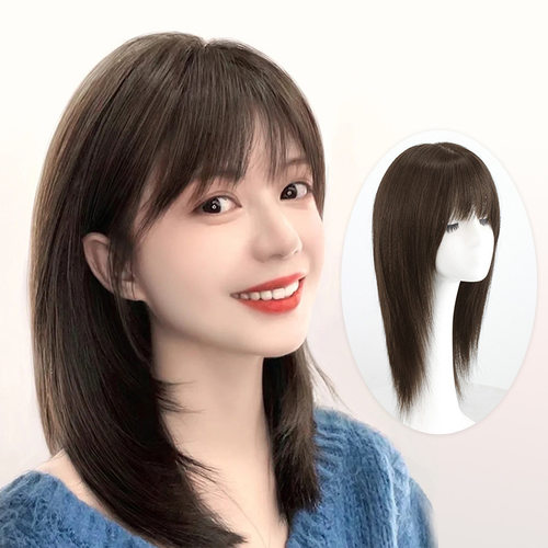 波波头锁骨发真人发丝光头全发套