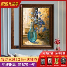 电表箱装饰画可推拉液压上翻美式欧式遮挡配电箱总开关弱电箱挂画