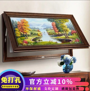 欧式电表箱遮挡画可定制厂家直销