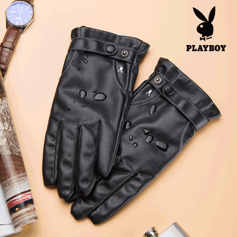 Gants pour homme PLAYBOY     - Ref 2782524 Image 2