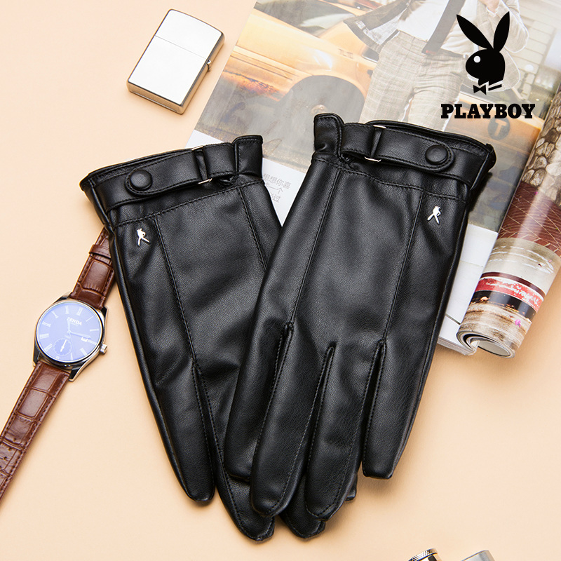 Gants pour homme PLAYBOY     - Ref 2782523 Image 2