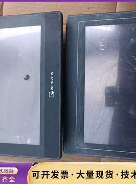 威纶触摸屏MT6100i V5WV，拆机功能正常，成色如图。询价