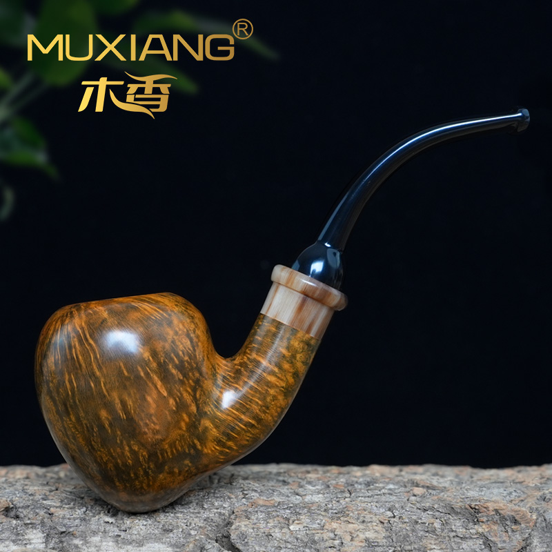 进口石楠木烟斗男士手工实木烟斗