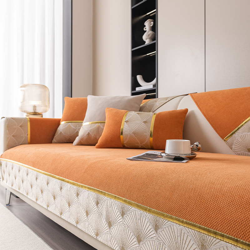 轻奢沙发垫2026新款高档四季通用防滑皮沙发坐垫套罩盖布巾高级感,居家布艺,沙发垫,淘宝优惠券,粉丝福利购,淘宝优惠卷