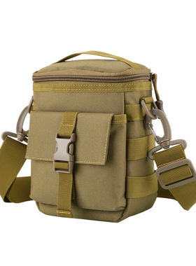 酷行者 户外竖款单肩包多用斜挎包旅游骑行包工具包运动男包防水