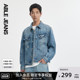 简约舒适百搭工装 牛仔夹克外套820048 ABLE 经典 JEANS 男士