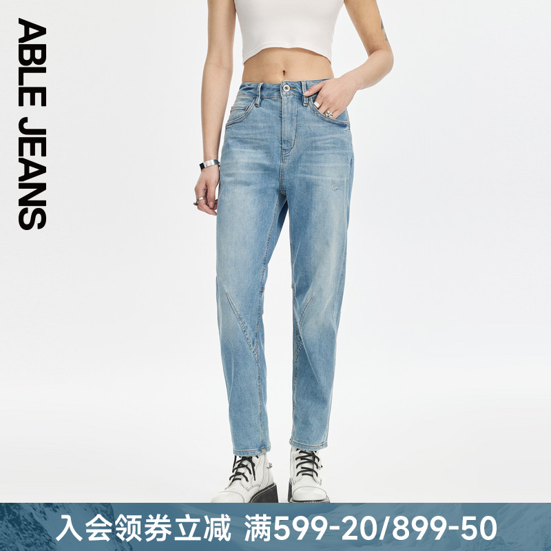 锥形裤牛仔裤ABLEJEANS长裤