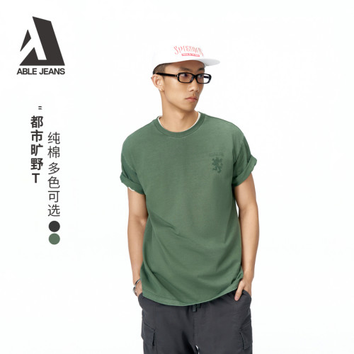 ABLEJEANS夏季男士新款T恤