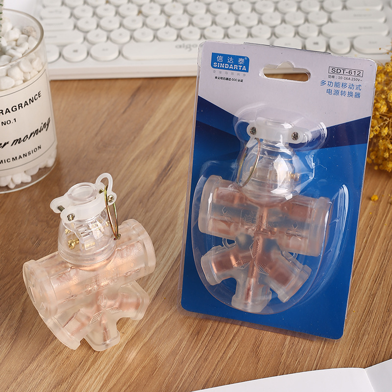 大功率无线拖线板工地加厚铜件