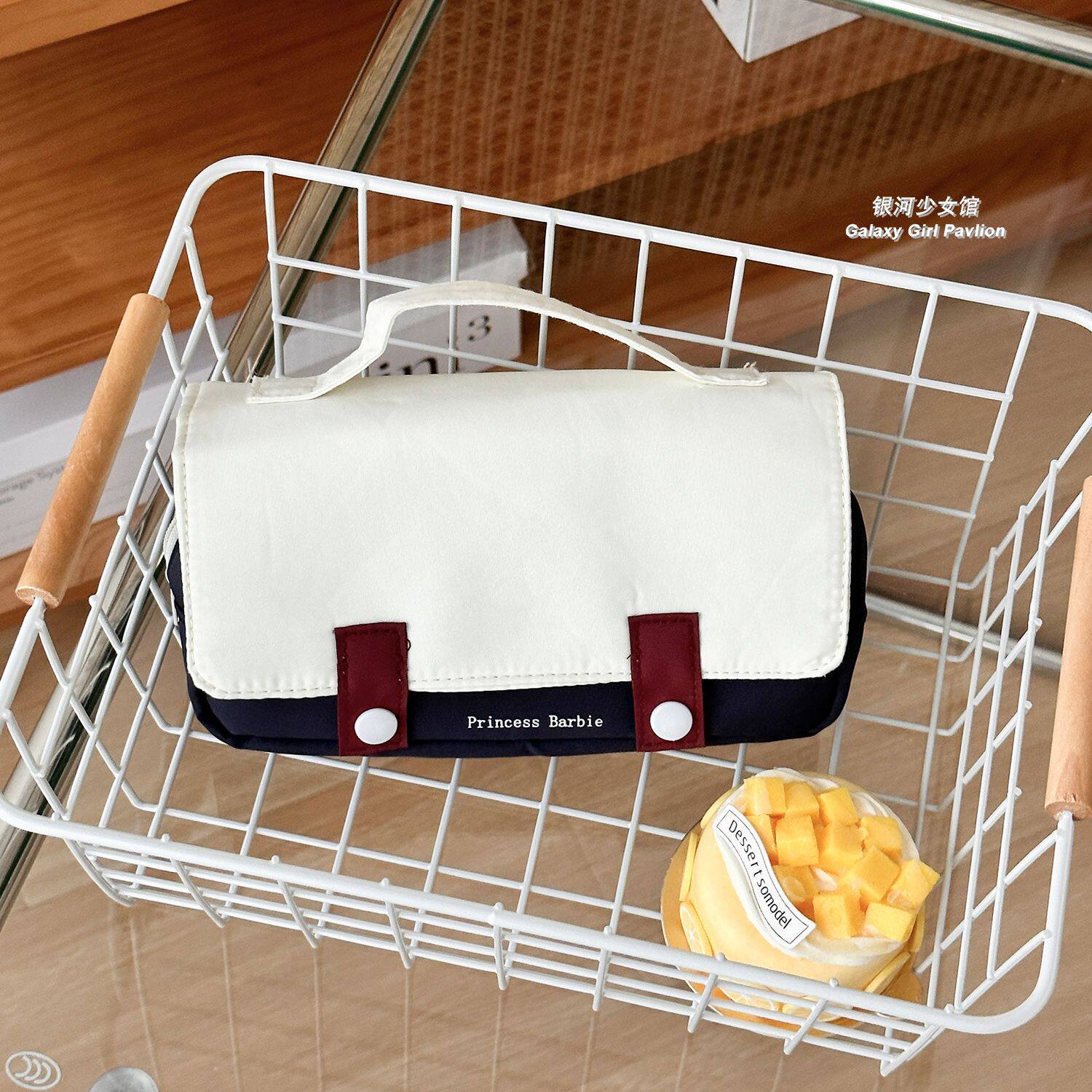 小红书同款公主笔袋笔袋ins风大容量高颜值初高中学生笔盒公主风