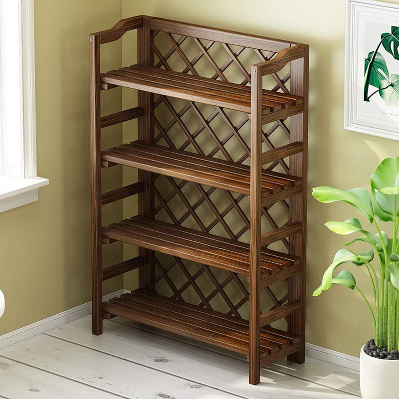 花架子转角落地式多肉盆栽架多层实木质置物绿萝室内阳台收纳客厅