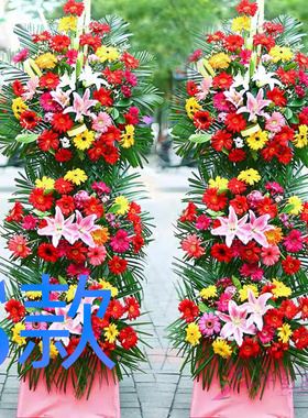 乔迁花篮开业新店娄底鲜花店送花涟源市双峰县新化县花圈鲜花速递