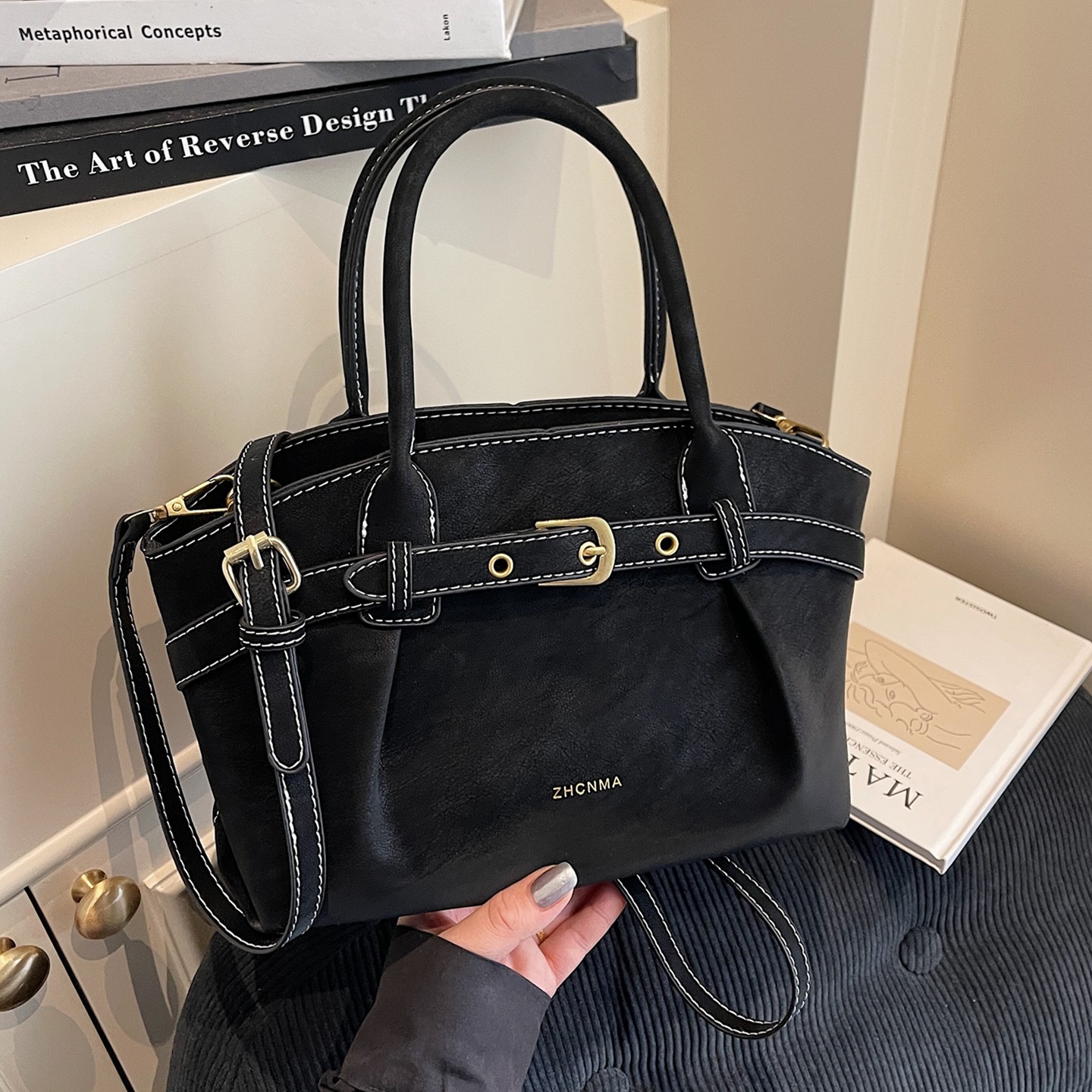 法国小众高级感褶皱手拎斜挎包复古小包包2026新款潮百搭手提包,箱包皮具/热销女包/男包,通用款女包,淘宝优惠券,粉丝福利购,淘宝优惠卷